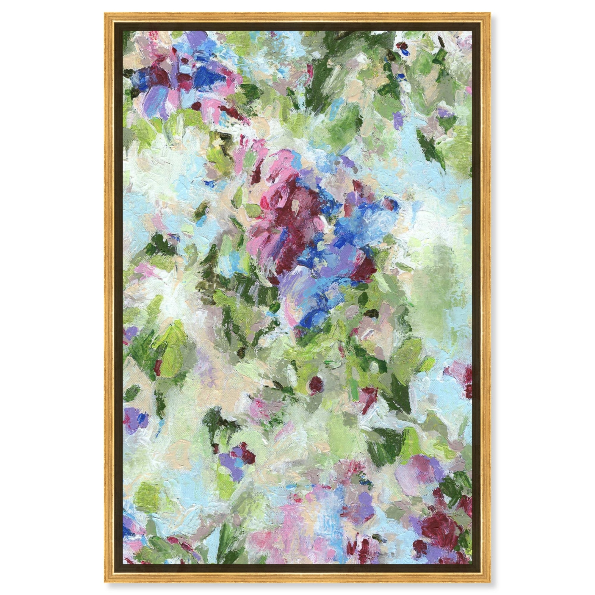 Born To Blossom Canvas Vibrant Coastal Wall Art by Art Remedy