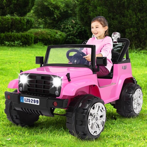 pink remote control jeep