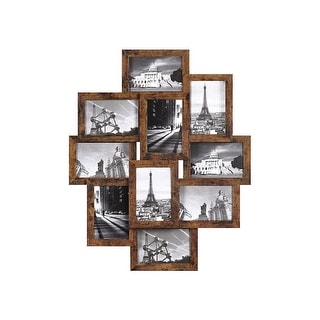 4 Opening Black 4 x 6 Collage Frame, Basics by Studio Décor