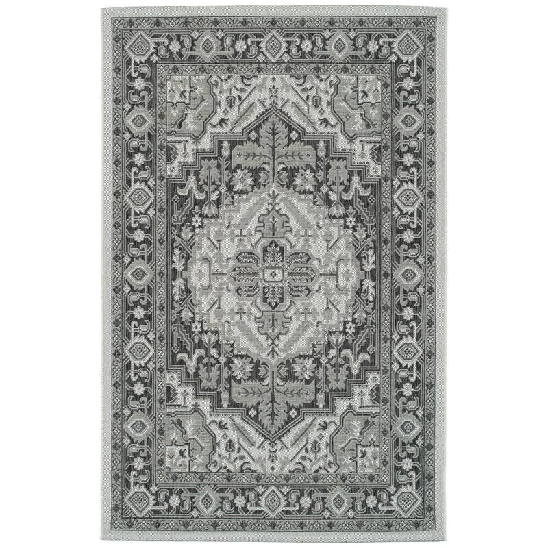ARE01 Arelow Machine Made Flatweave Indoor - Outdoor Area Rug