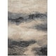 preview thumbnail 13 of 35, Nourison Maxell Ombre Abstract Area Rug 2' 2" x 3' 9" - Grey/Ivory - Runner/Rectangle