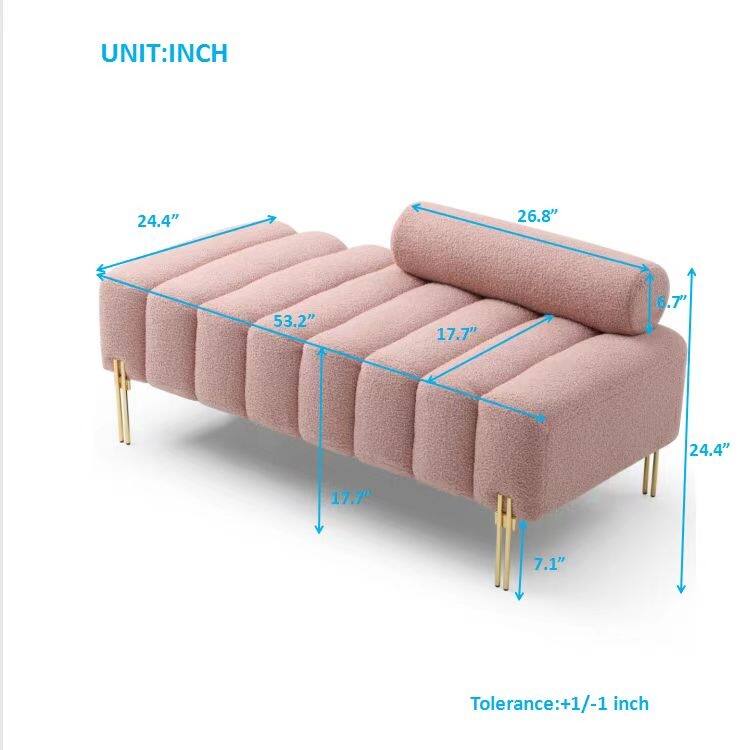 Upholstered Modern Sofa Couch