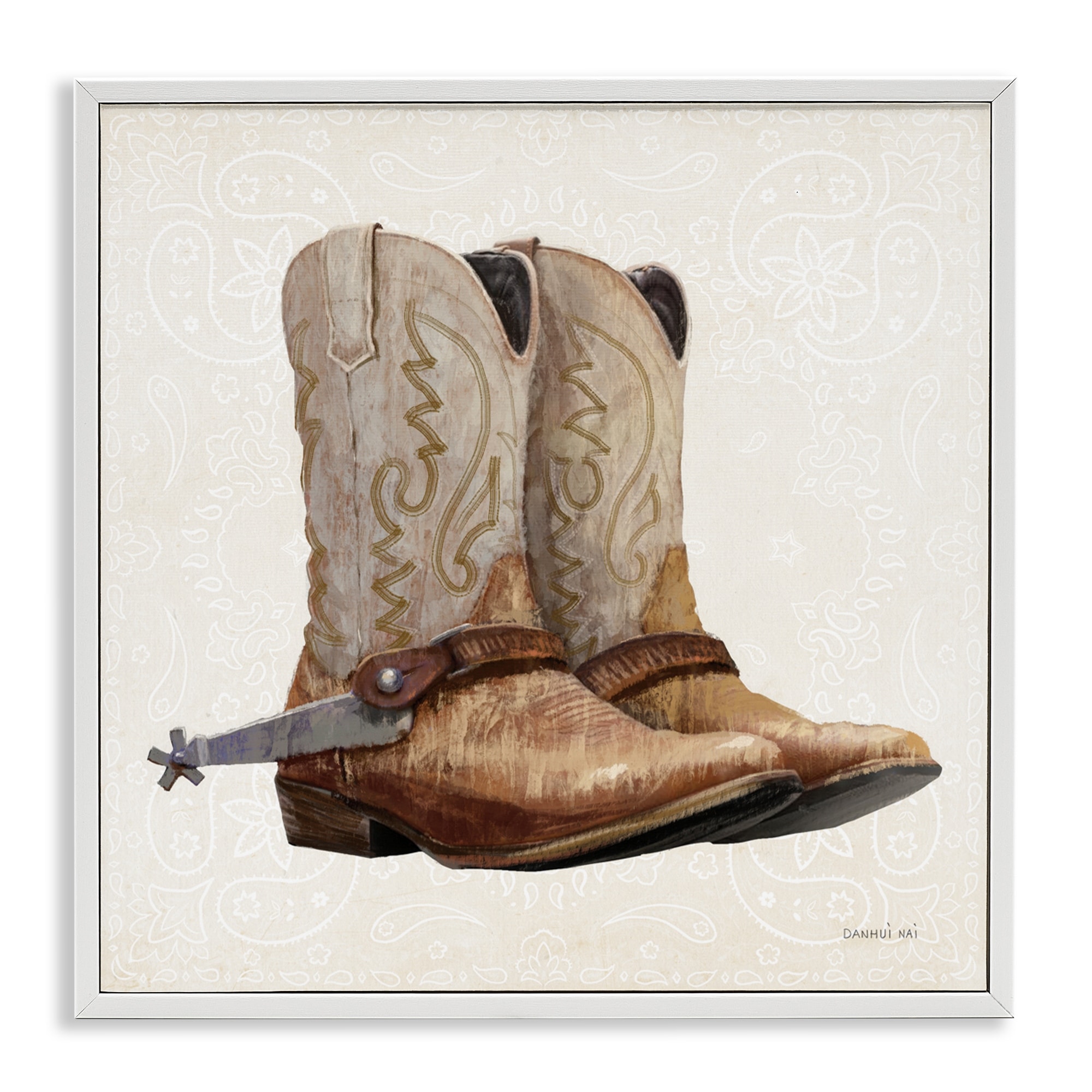 Stupell Riders Of The Range Framed Giclee Art Design By Danhui Nai