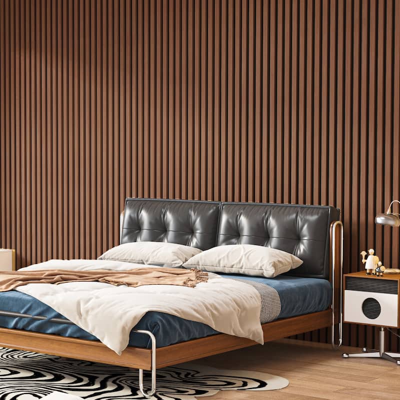 Art3d 2-Pack MDF Acoustic Grille Panels – 24"x95.7" Sound-Absorbing Wall Panels - N/A