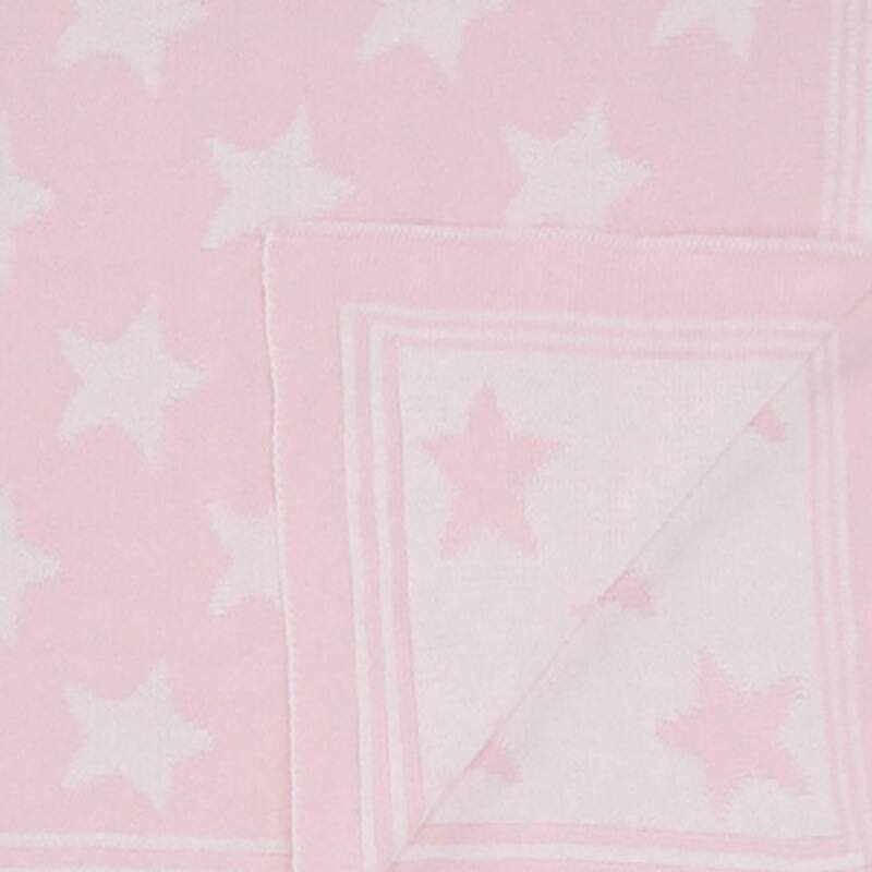 Knit Star Baby Blanket