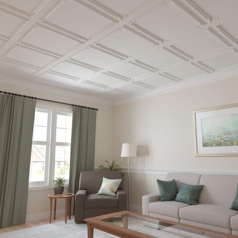 5 1/8"W x 5 1/8"H Seville Panel Moulding Corner (matches moulding PML01X00SE)