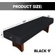 preview thumbnail 2 of 10, GSE™ 9-ft Heavy-Duty PU Leatherette Shuffleboard Table Cover for 9-foot Shuffleboard Table Black