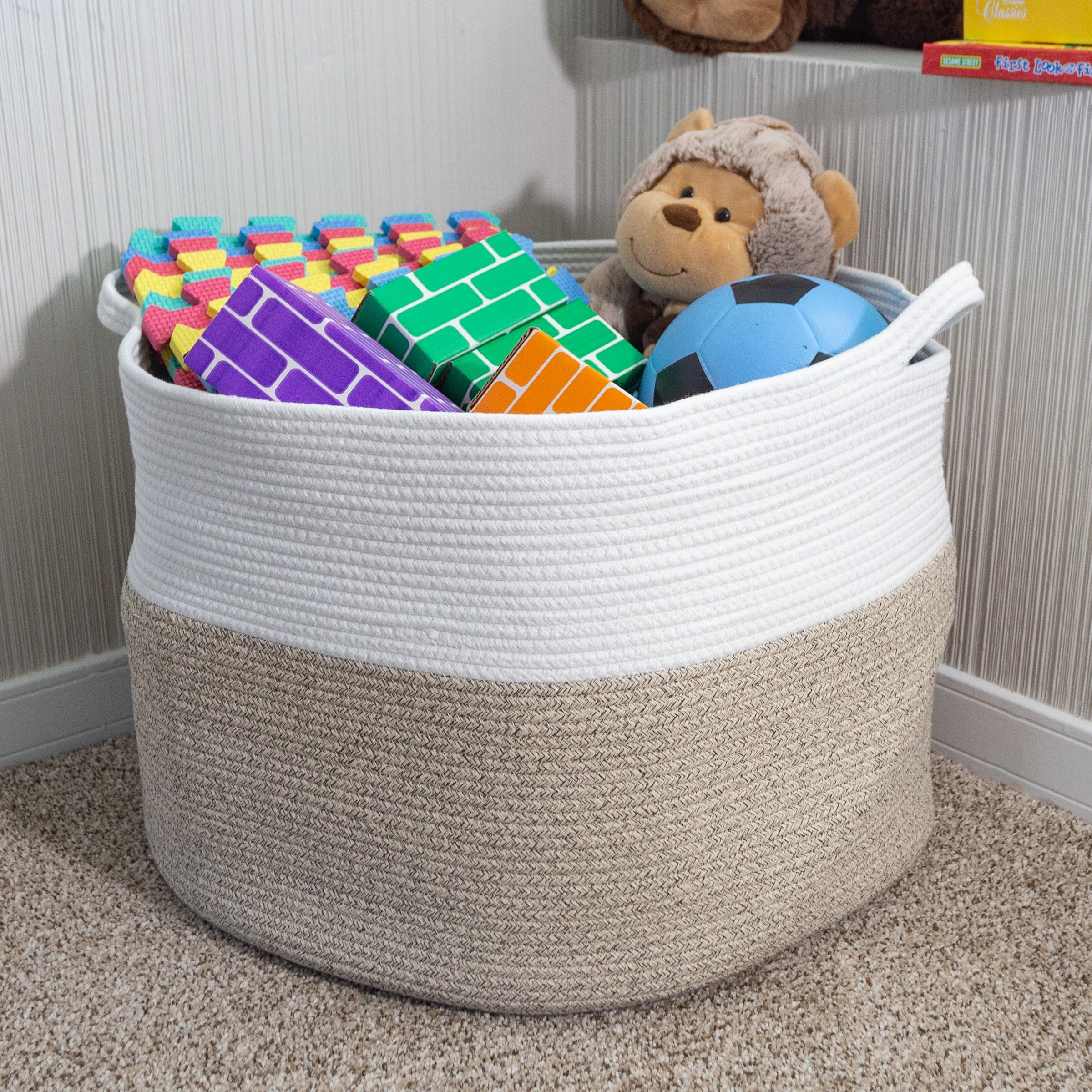 Large rope clearance basket