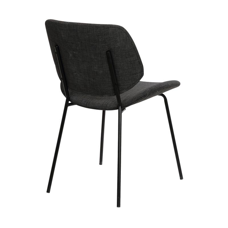 Quest Charcoal Modern Dining Chair