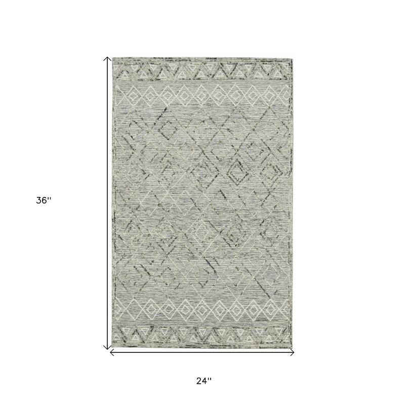 HomeRoots Argyle Lodge Rectangle Area Rug
