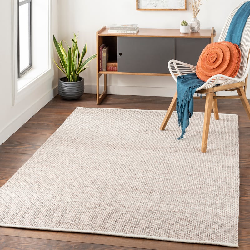 Surya Lordes Handmade Indoor / Outdoor Farmhouse Area Rug - 5' x 7'6" - Camel