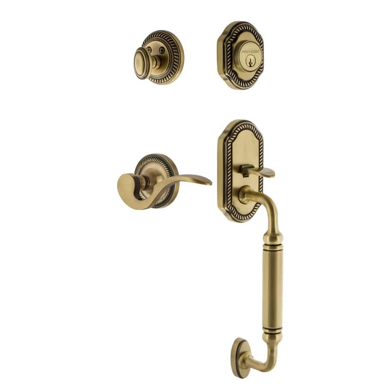 Nostalgic Warehouse Rope Left Handed Sectional Single Cylinder Keyed