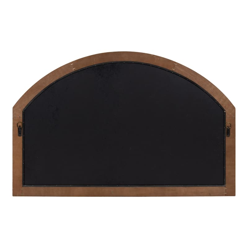 Kate and Laurel Haldron Wood Arch Mirror - 24x36