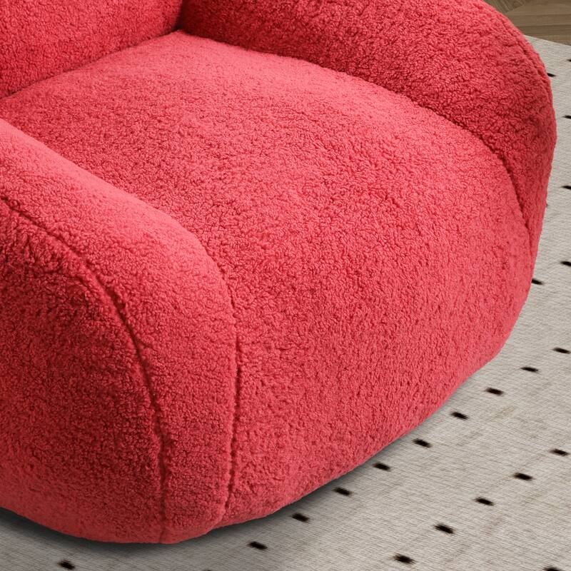 Teddy Bean Bag Chairs,Lazy Sofa Bean Bag Chairs with Armrest