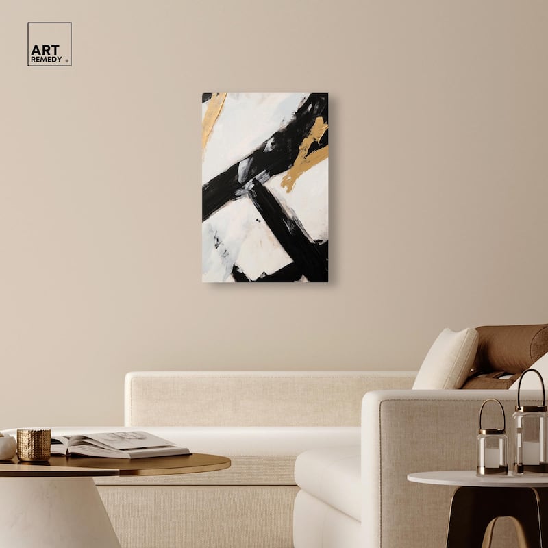 Dichotomy II Canvas by Art Remedy, Gallery Wrapped
