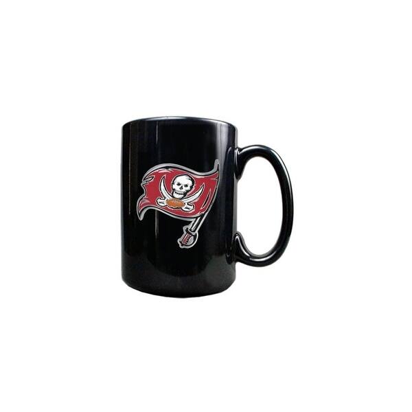 NFL Tampa Bay Buccaneers 15 Oz. Black Ceramic Mug - Bed Bath & Beyond ...