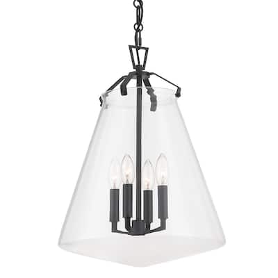 Crystorama Lighting Group VSS-7015 Voss 4 Light 15" Wide Taper Candle