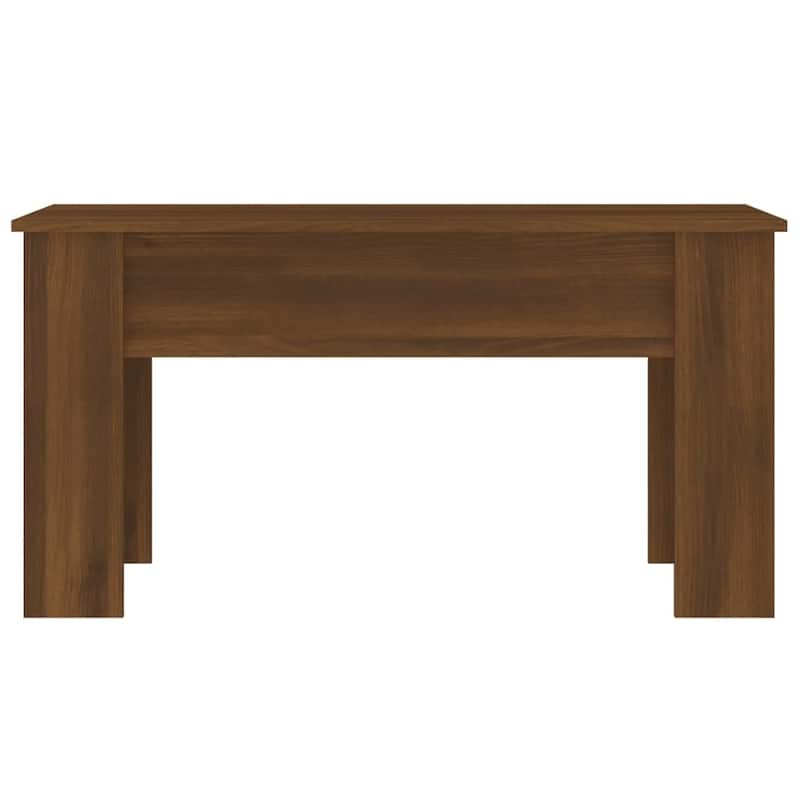 vidaXL Coffee Table Lift Top End Table Accent Side Sofa Table Engineered Wood - 39.8" x 19.3" x 20.5"