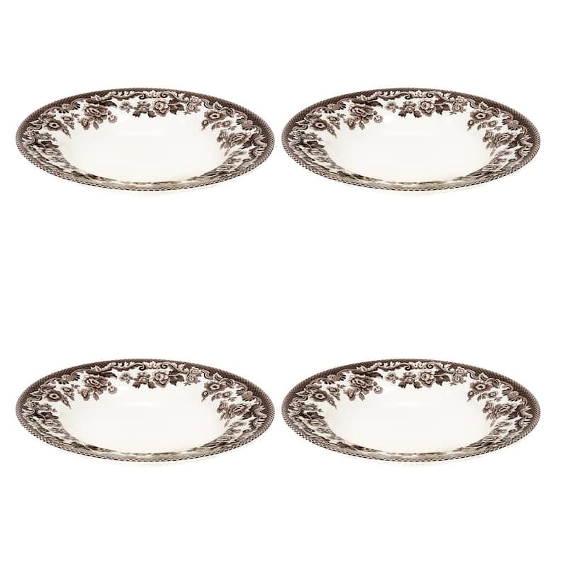 Spode Set of 4 Delamere Plates - 9 inches