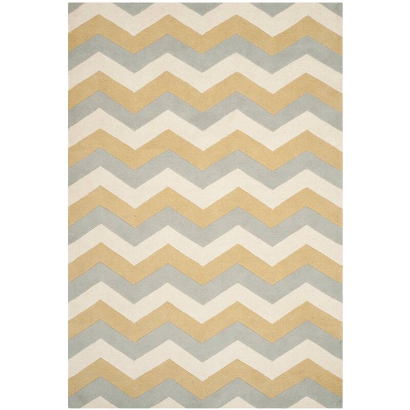 SAFAVIEH Handmade Chatham Traudel Modern Moroccan Wool Rug