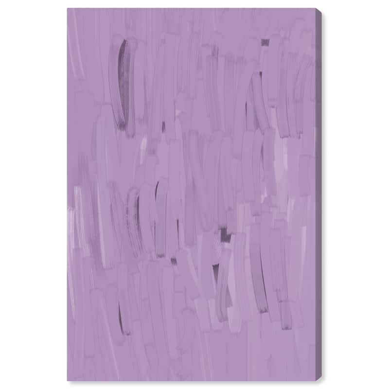 Wynwood Studio Canvas Abstract Purple Spreading Purple and Modern & Contemporary Wall Art Canvas Print