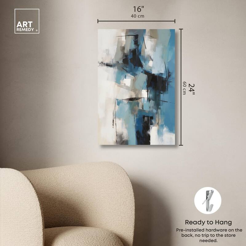 Glimpse of Infinity II Canvas by Art Remedy, Gallery Wrapped