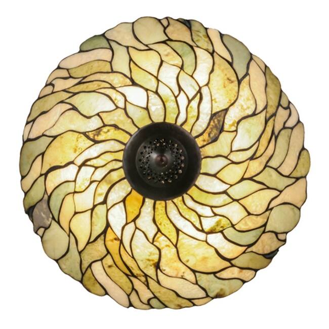 Meyda Tiffany 158688 Willow Jadestone 3 Light 20" Wide Pendant