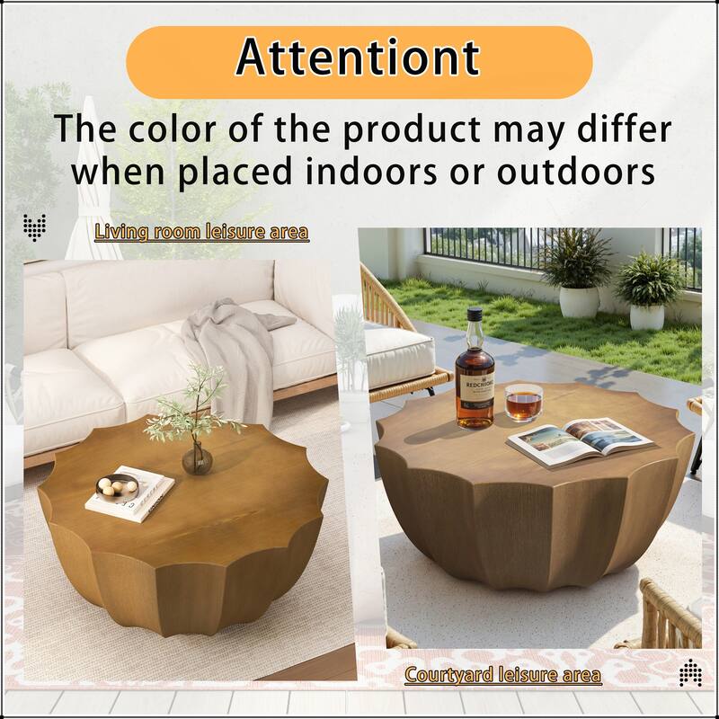 Outdoor and Indoor Waterproof Coffee Table