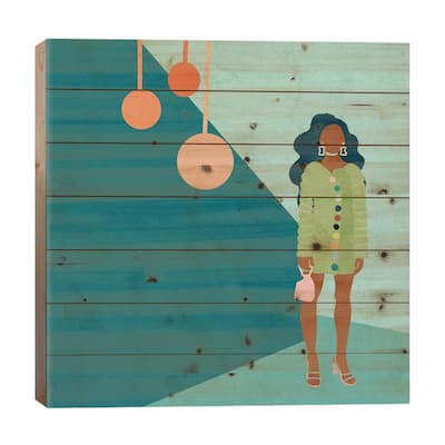 Torya Print On Wood by Reyna Noriega - Multi-Color