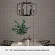 preview thumbnail 7 of 11, Hunter Zoanne 6-Light Modern Geometric Chandelier - Entry, Dining Room - Contemporary, Transitional