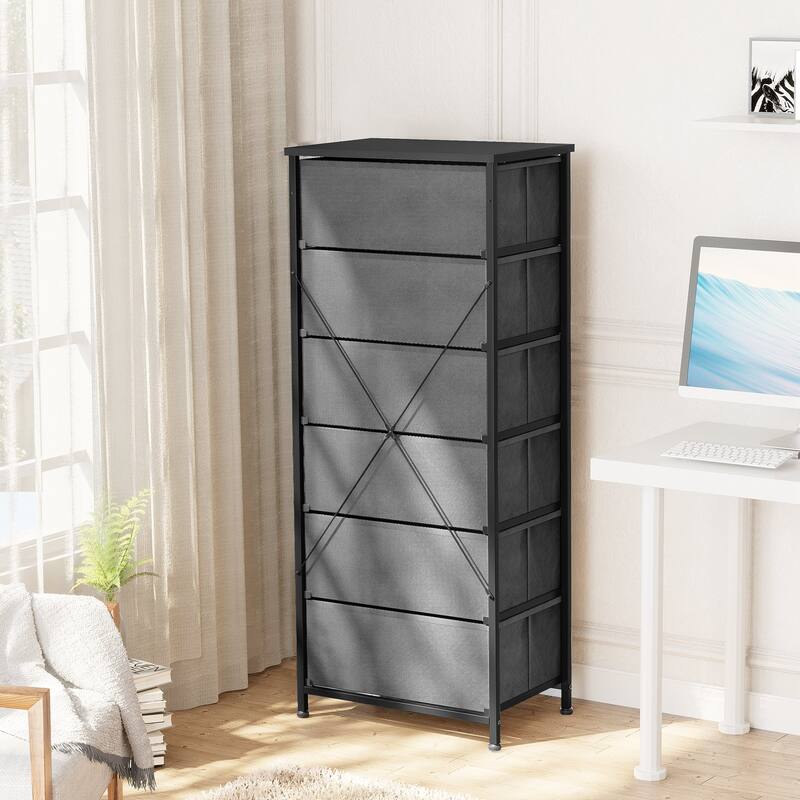 Pellebant 6 Drawers Vertical Storage Tower