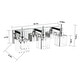 preview thumbnail 113 of 182, 2/3/4-Light Modern Bathroom Crystal Vanity Light Wall Sconces