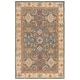 preview thumbnail 38 of 49, SAFAVIEH Handmade Anatolia Leola Traditional Oriental Hand-spun Wool Rug 5' x 8' - Light Blue/Ivory - Rectangle