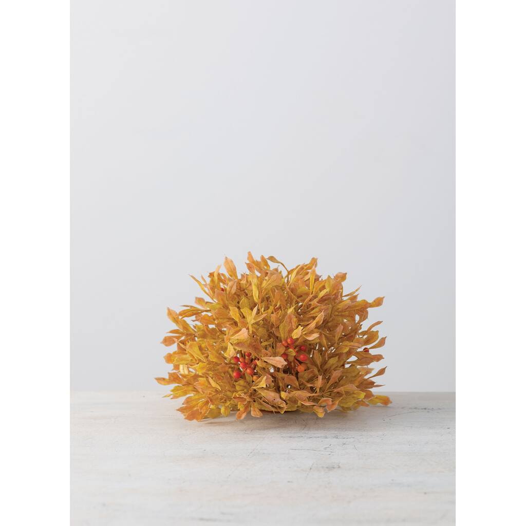 Sullivans Artificial Lovage 1/2 Orb 6"H Yellow - 9"L x 8"W x 6"H