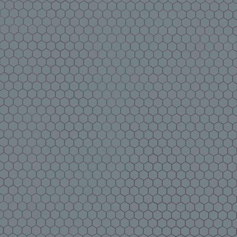 Ackland AKM-P-1.5X1.5HXG-CA 10" x 11" Porcelain Geometric Floor and - Blue Maris - Blue Maris