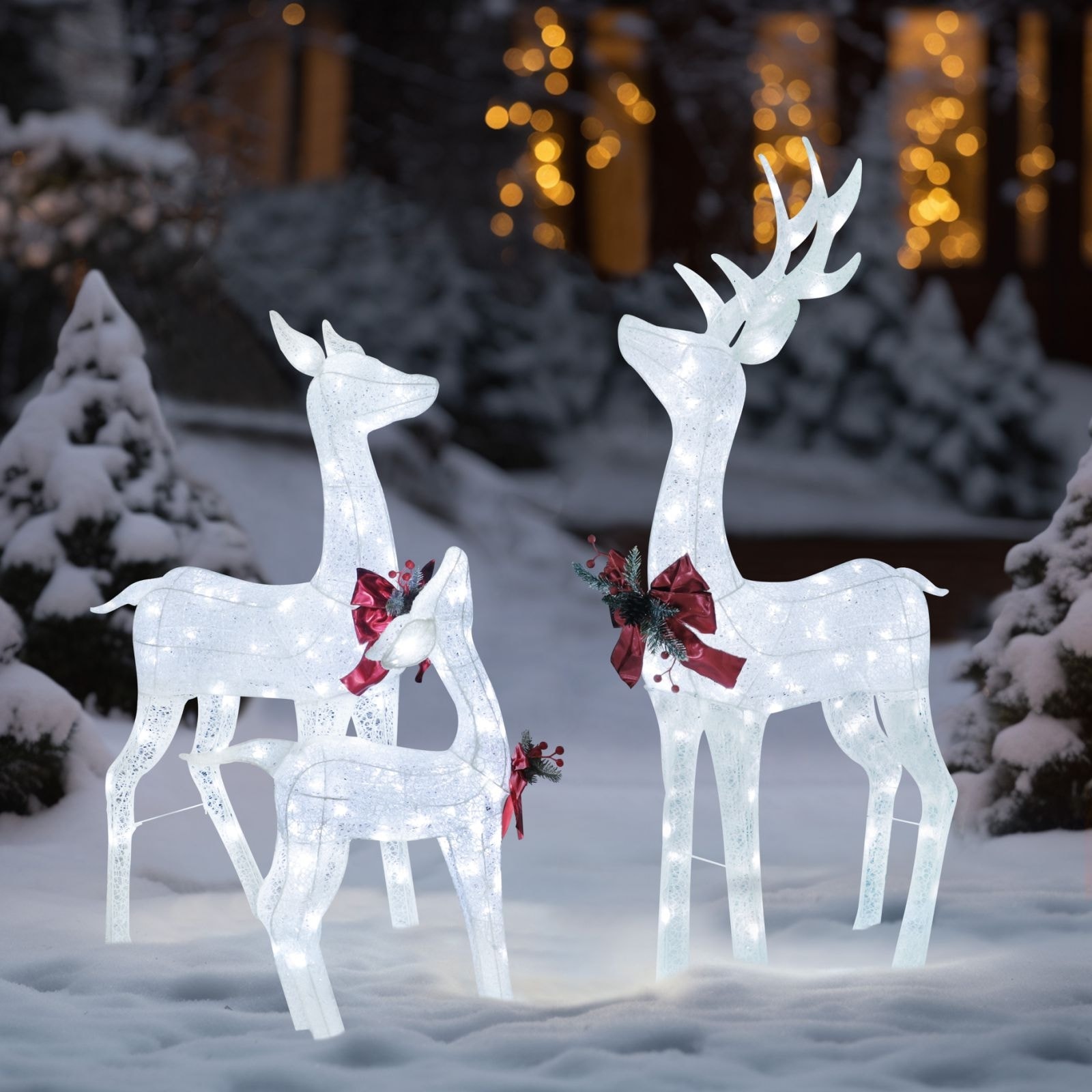 Cool white led deer discount