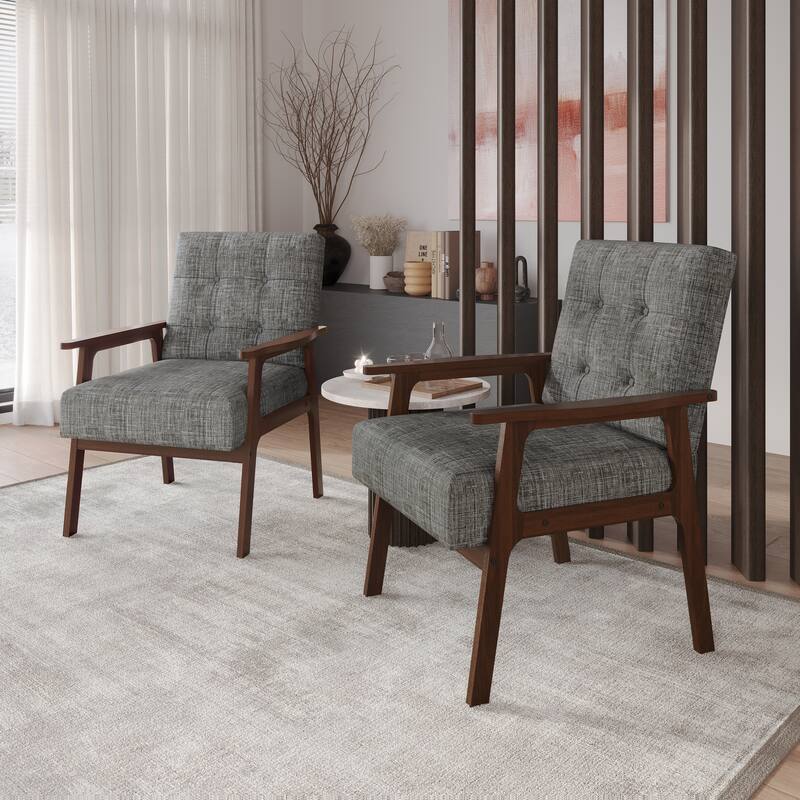 CraftPorch Modern 2- Pieces Accent Chairs