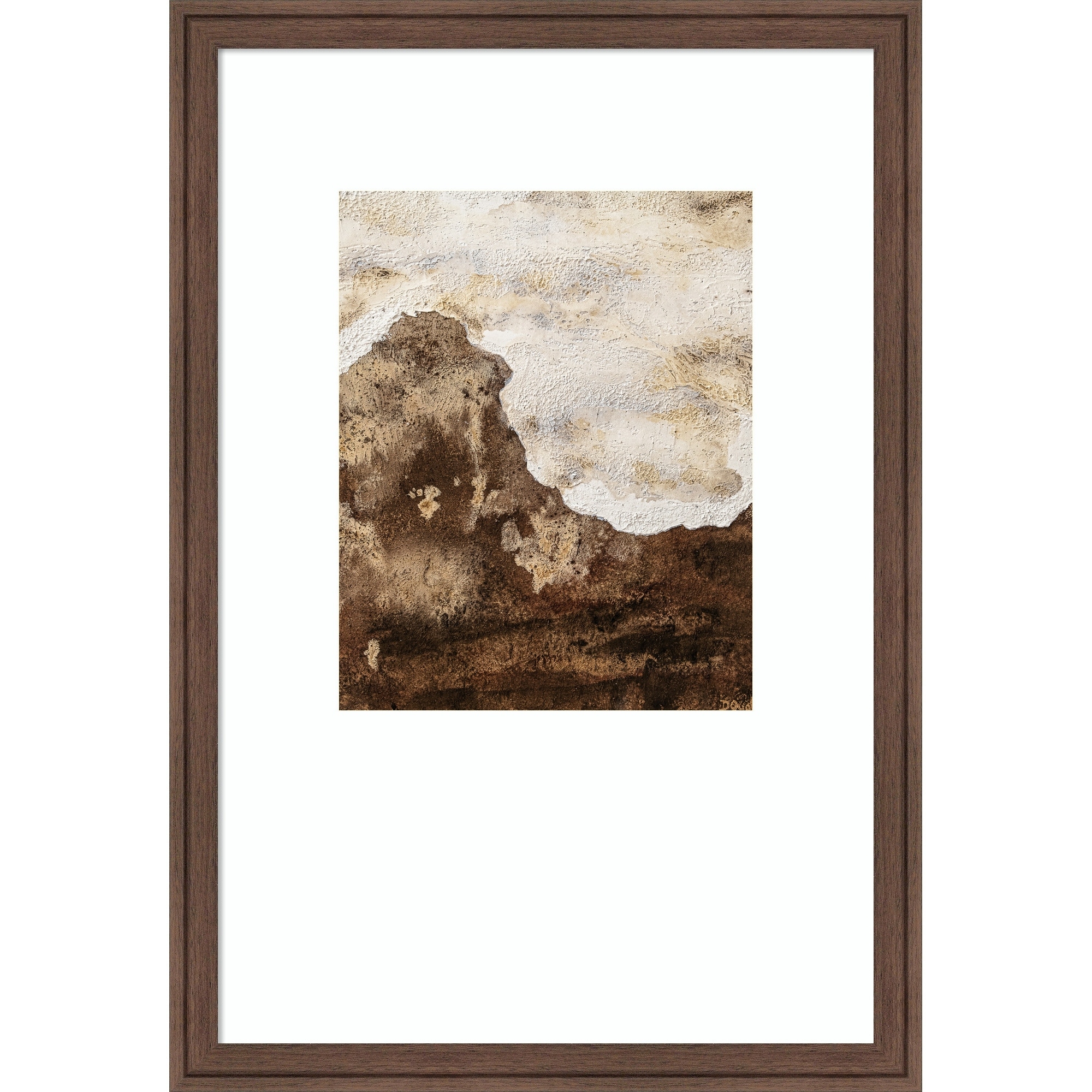 From Dawn by Denise Quah Wood Framed Wall Art Print