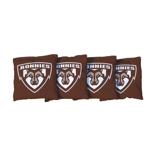 St. Bonaventure Bonnies Brown Cornhole Bags