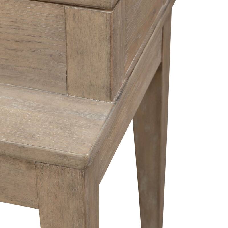 Liberty Furniture Brentwood Oak Bar Console, Optional Swivel Stools