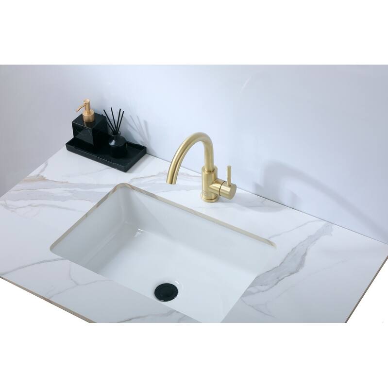 Indigo Home Single Hole Single Handle Bathroom Faucet