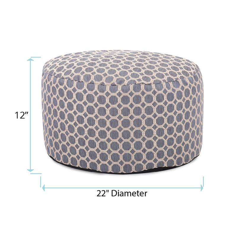 Allan Andrews Contemporary Foot Pouf, Pyth Collection