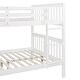 preview thumbnail 6 of 36, Solid Pine Full Size Bunk Bed with Ladder, Headboard and Footboard, for Bedroom or Guest Room