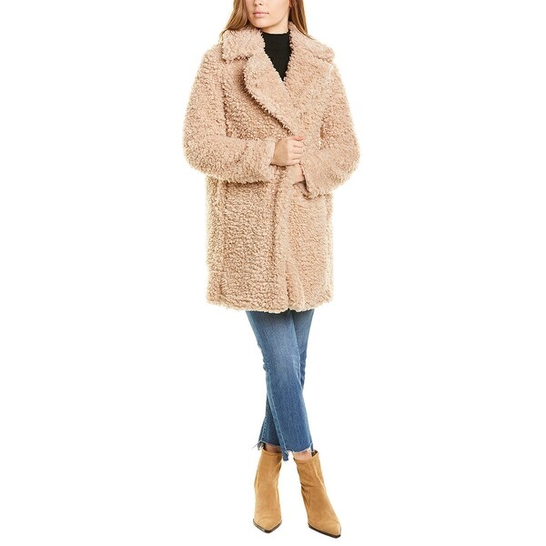 kensie sherpa coat