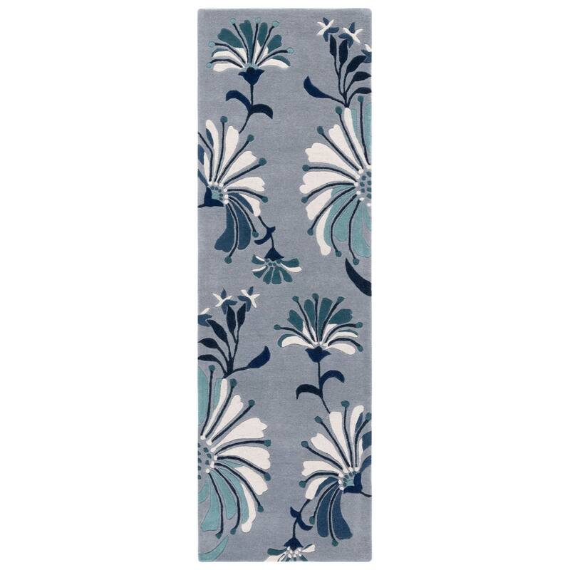 SAFAVIEH, Handmade Soho Renada Floral N.Z. Wool Rug