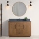 preview thumbnail 8 of 117, Vanity Art Bathroom Vanity with Sink and Top 48" - Tan/Limestone