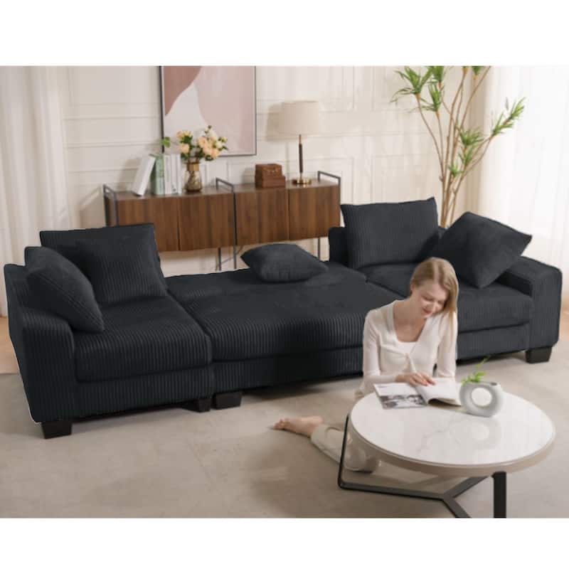 Luxury Sleeper Sofa Bed with Soft Cushion - Ultimate Comfort for Your Home