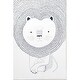 preview thumbnail 2 of 10, Nuloom Kinslee SpinClean Modern Lion Machine Washable Kids Area Rug
