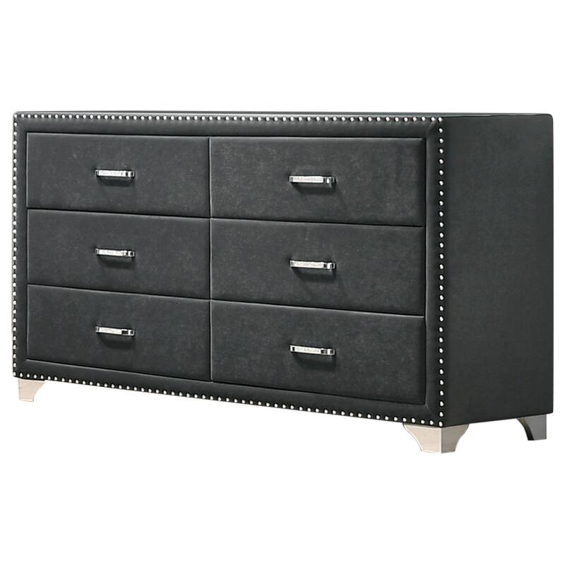 Chantel Tufted Velvet 5-piece Bedroom Set