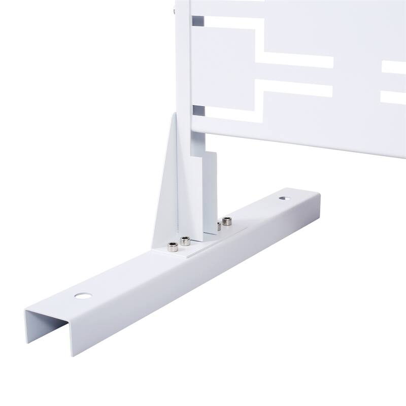 Outdoor & Indoor Privacy Screen Metal Privacy Screen 76" H×48" W